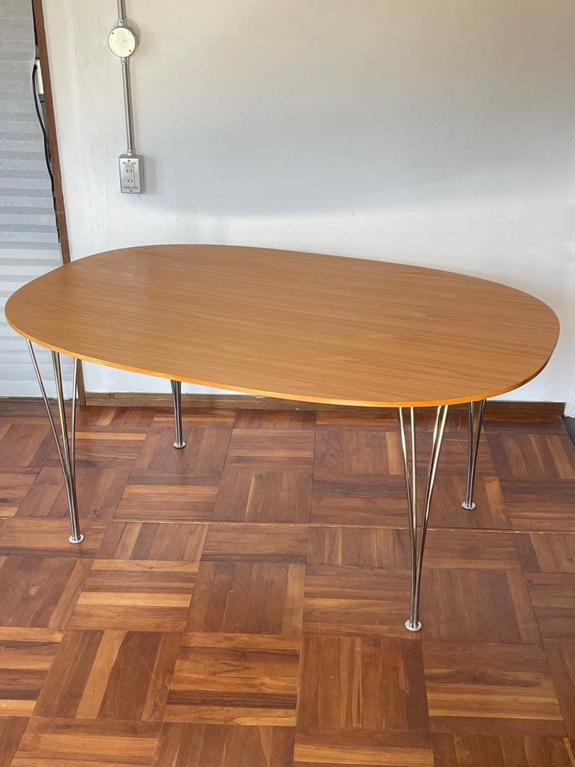 フリッツハンセン スーパー楕円テーブル Bテーブル オイルフィニッシュ