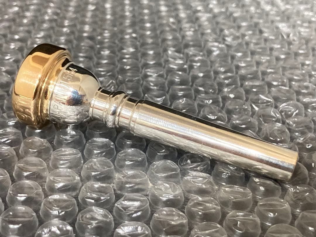 YAMAHA 15E4 ロータリートランペット用マウスピース　ピンクゴールド