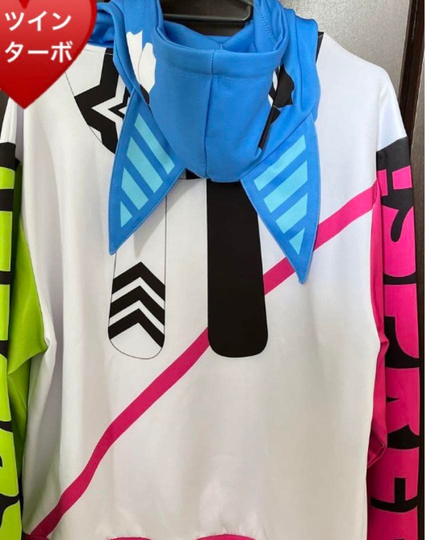 ツインターボ フルカラー パーカー 公式パーカー ウマ娘 公式