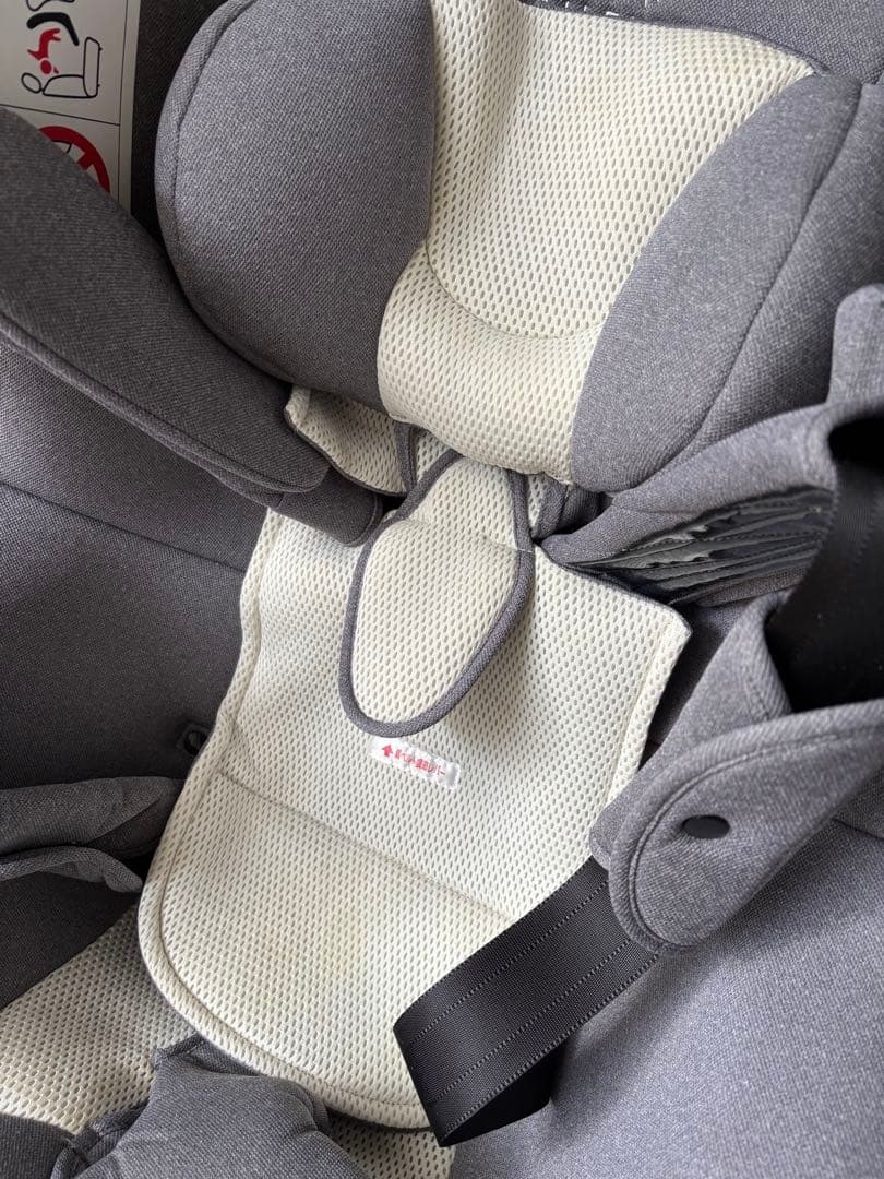 【極美品】エールべべ クルット5i プレミアム ISOFIX 回転式