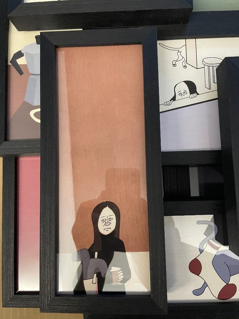 花井祐介 無題2 木版画 hanai yusuke 花井祐介作品【無題（2）】の買取