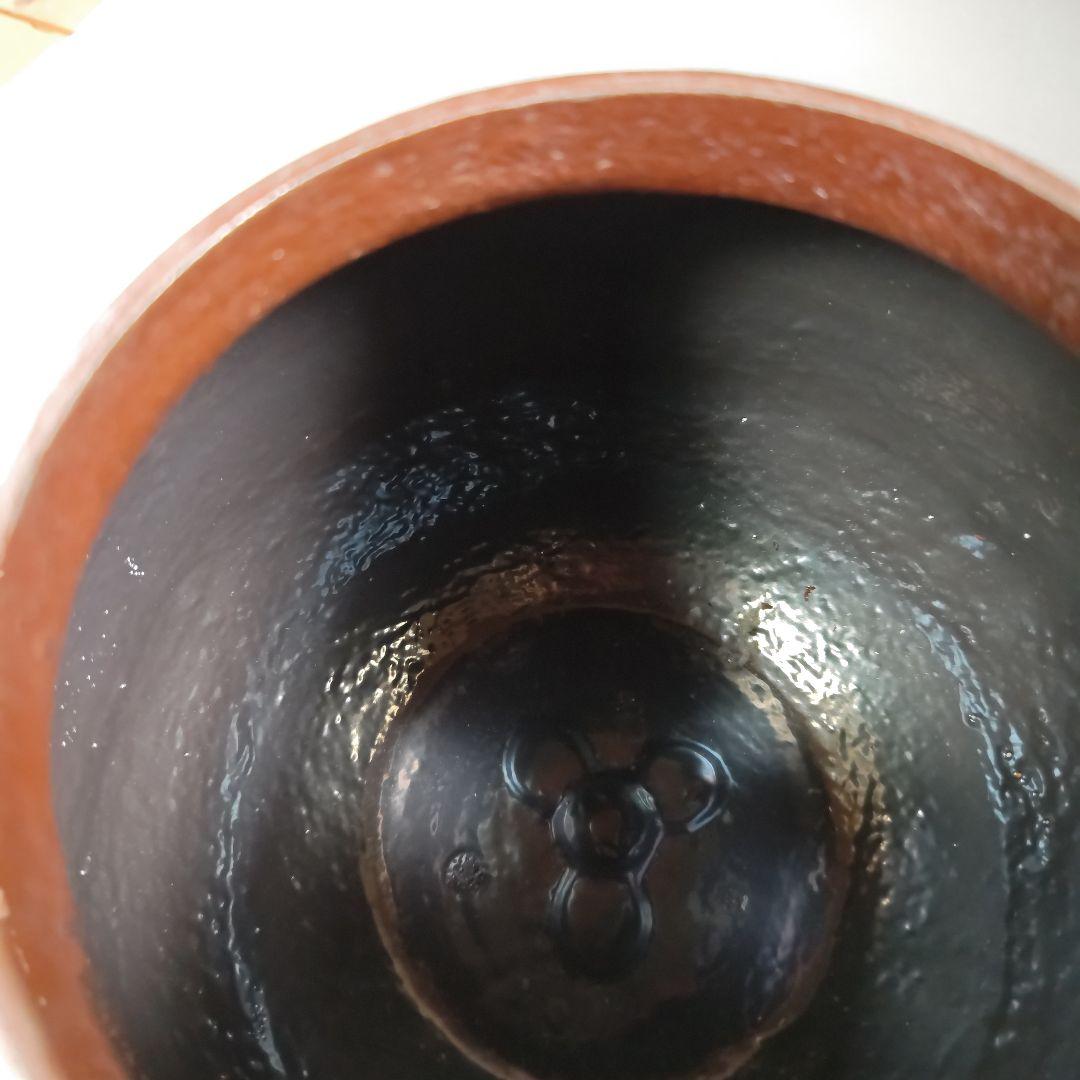 イ396 茶釜『釜師 佐藤浄清作』『細霰地文 真形羽釜 共箱』鉄釜 茶道具