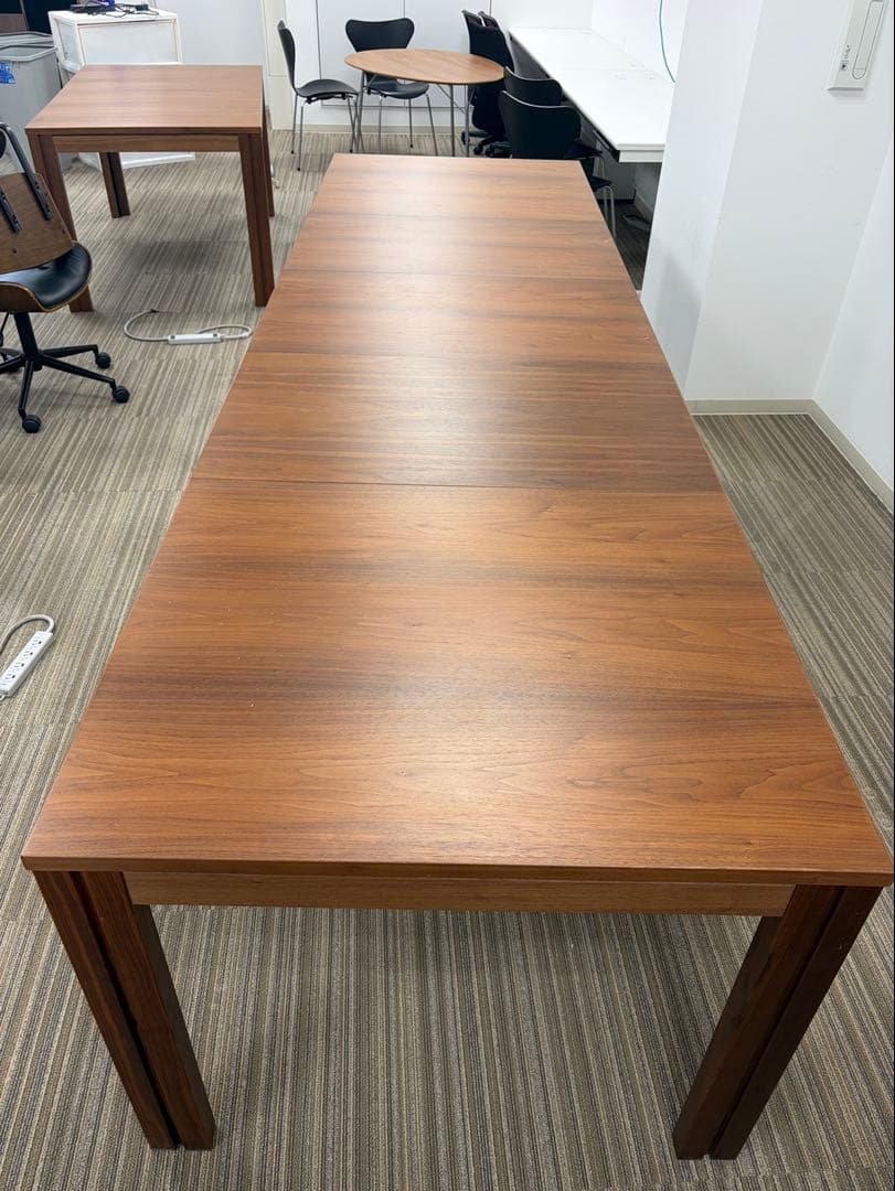 ウォールナット 大きめ ダイニングテーブル