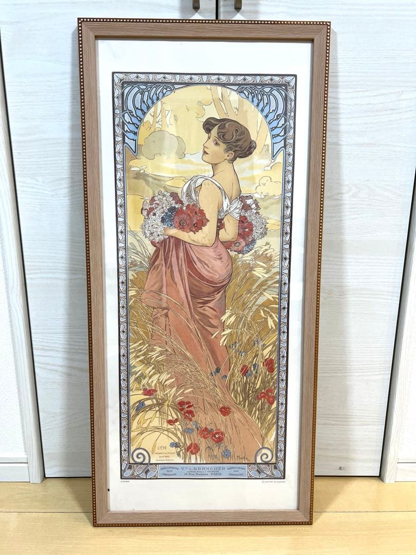 ミュシャ 四季 冬 Circle Fine Art Corporation ミュシャ 四季 冬