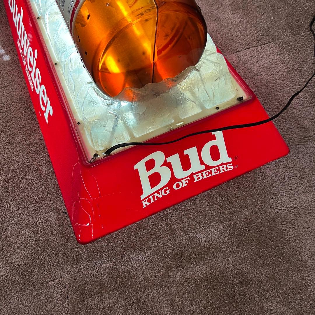 Budweiser バドワイザー プールバーライト ヴィンテージ 照明 - メルカリ
