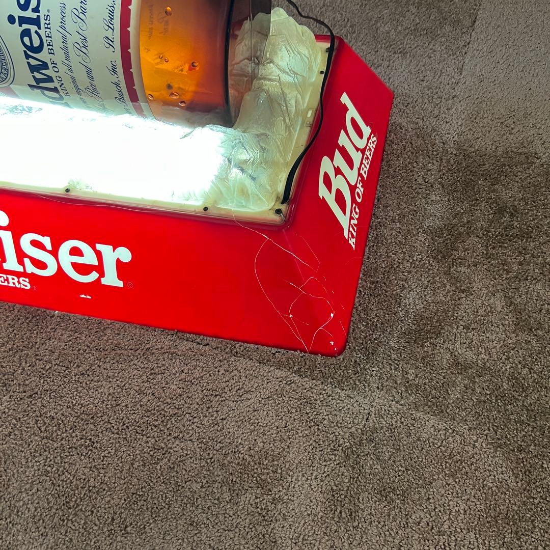 Budweiser バドワイザー プールバーライト ヴィンテージ 照明 - メルカリ