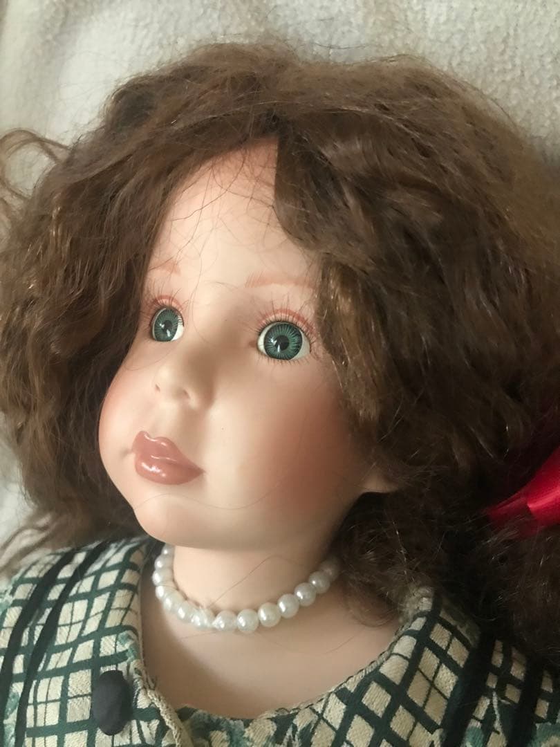 ポーセリアンドール 約50cm 陶器人形