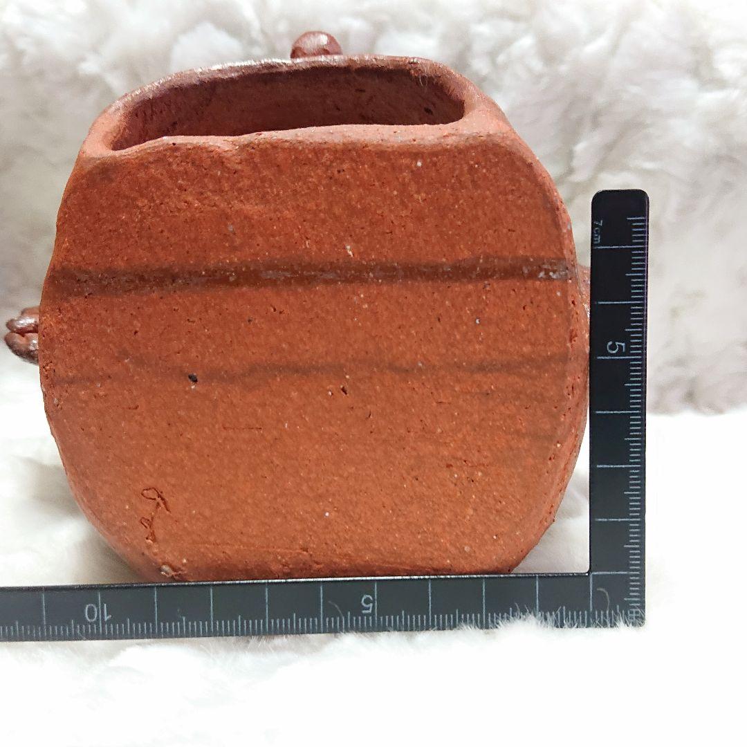 【2435】香炉、置物…備前焼