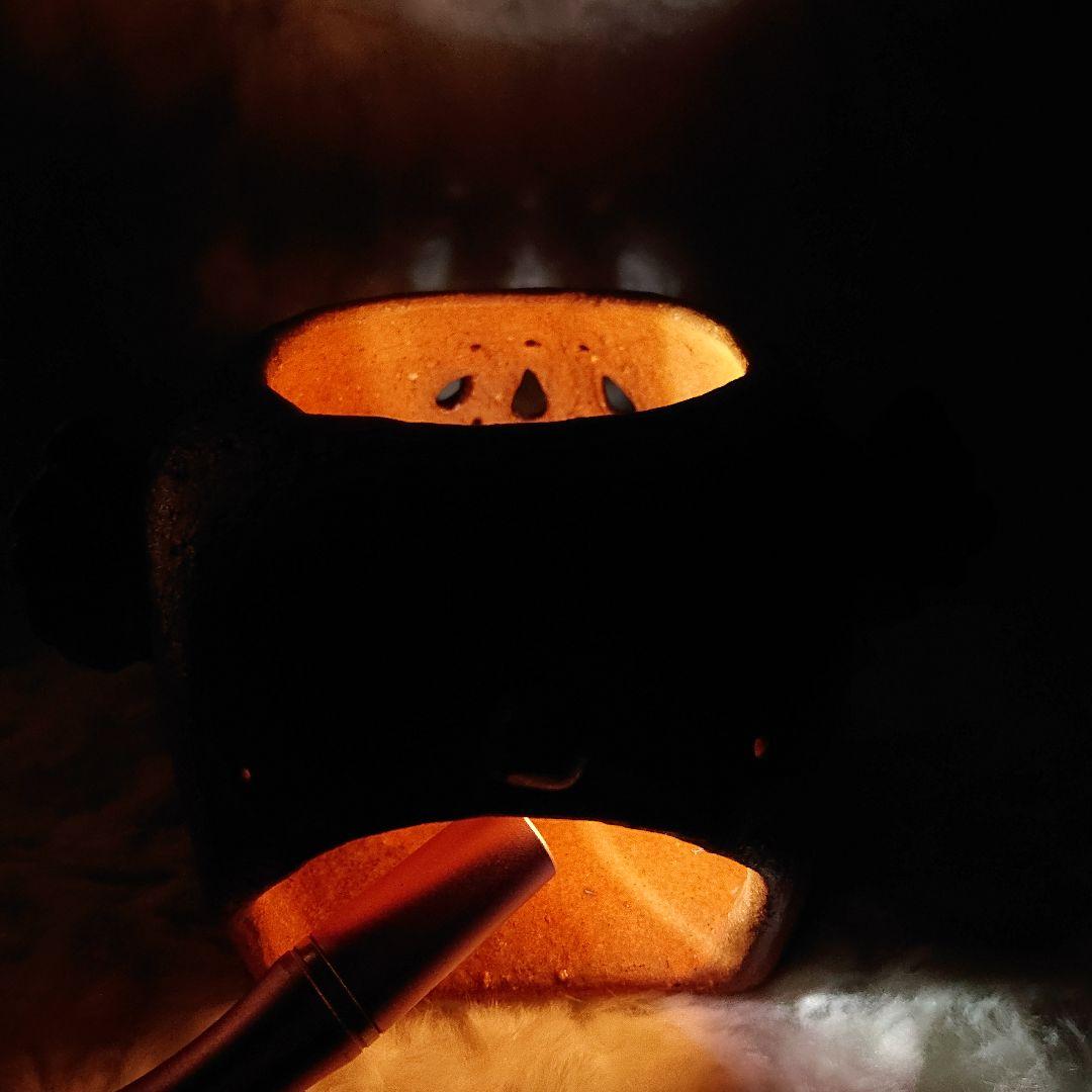 【2435】香炉、置物…備前焼