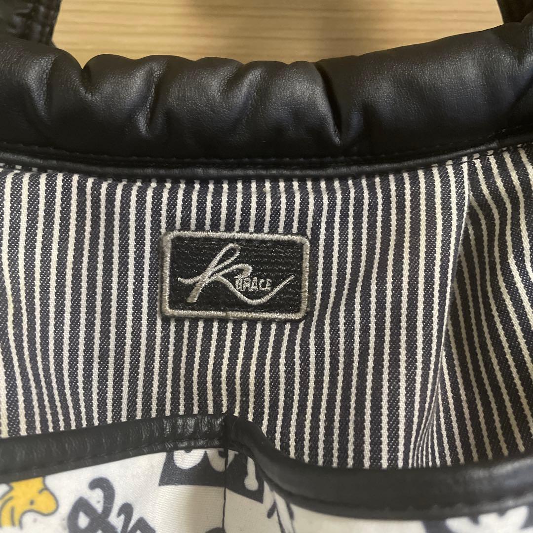 Lee スヌさん柄キャリーバッグマナーポーチ付き ポーチ大きめかわいい