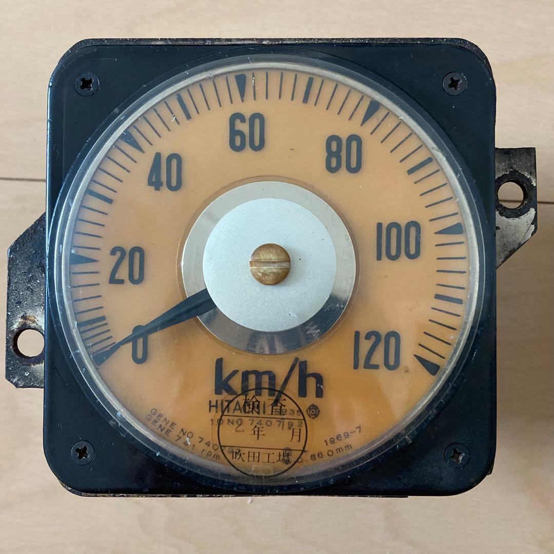 鉄道部品 速度計(クハ103-51 不動品) - メルカリ