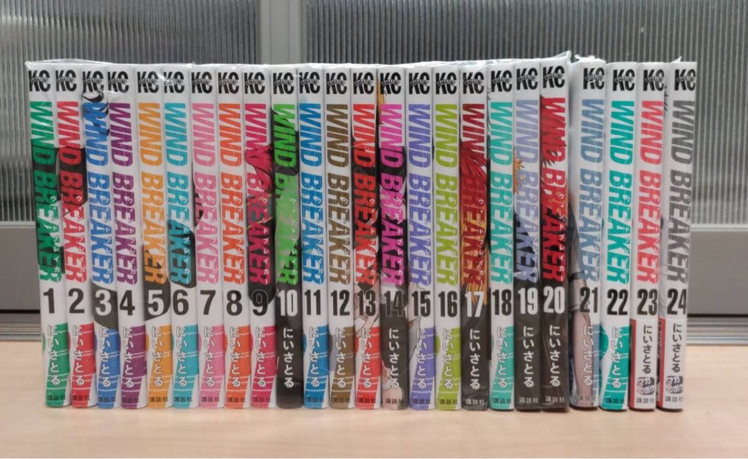 WIND BREAKER 全巻セット 1-24巻 WIND BREAKER 全巻セット 1-24巻 新品