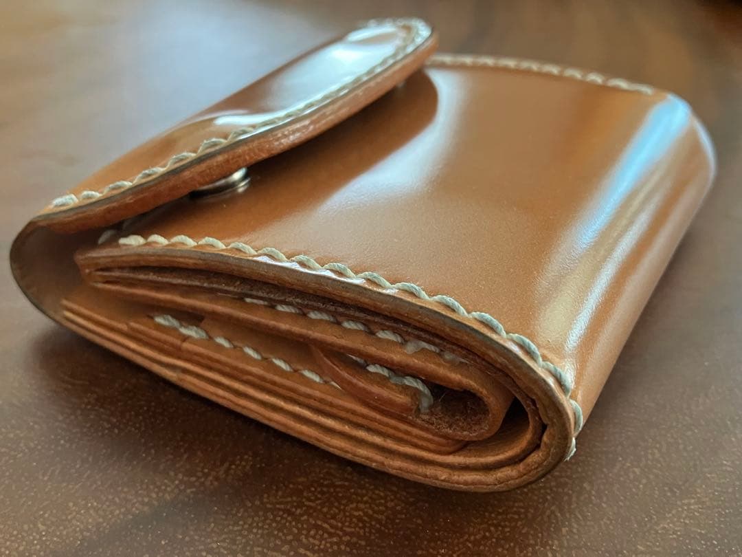 ビーズ屋公ちゃん コードバン ハーフウォレット