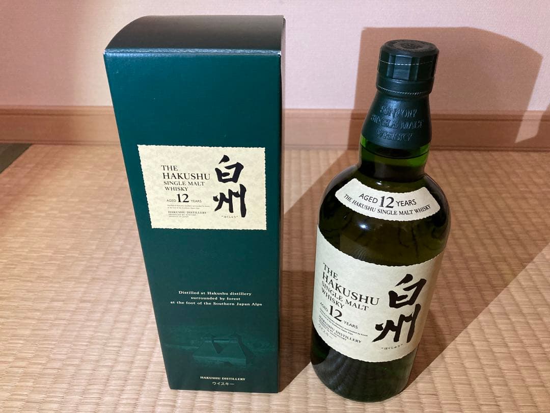 Hakushu 12年 シングルモルトウイスキー 700ml旧ボトル