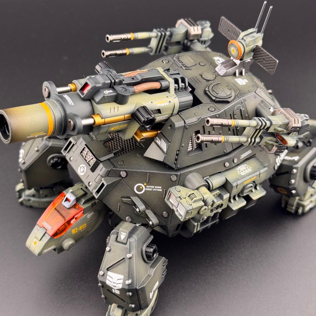 コトブキヤ ZOIDS HMM ゾイド カノントータス 全塗装完成品 - メルカリ