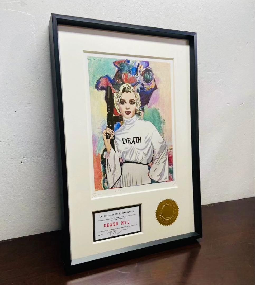 額込 世界限定100枚DEATH NYC アートポスター 現代アート 111