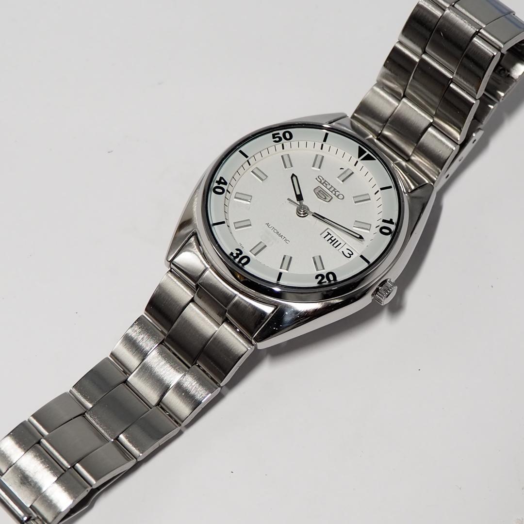 セイコー ファイブ SEIKO 自動巻き デイト メンズ 腕時計 H327