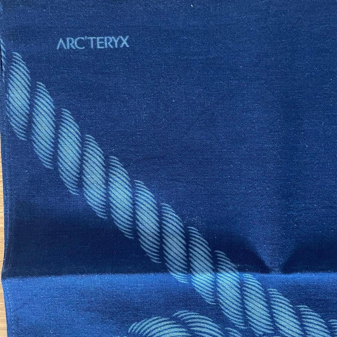 【新品未使用】ARC’TERYX アークテリクス ロープデザインのバンダナ　レア