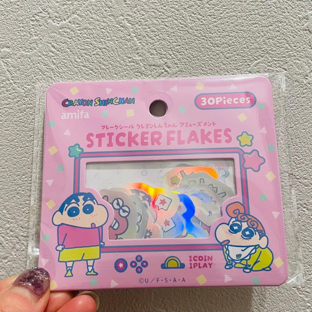 新品未開封】フレークシール クレヨンしんちゃん - メルカリ