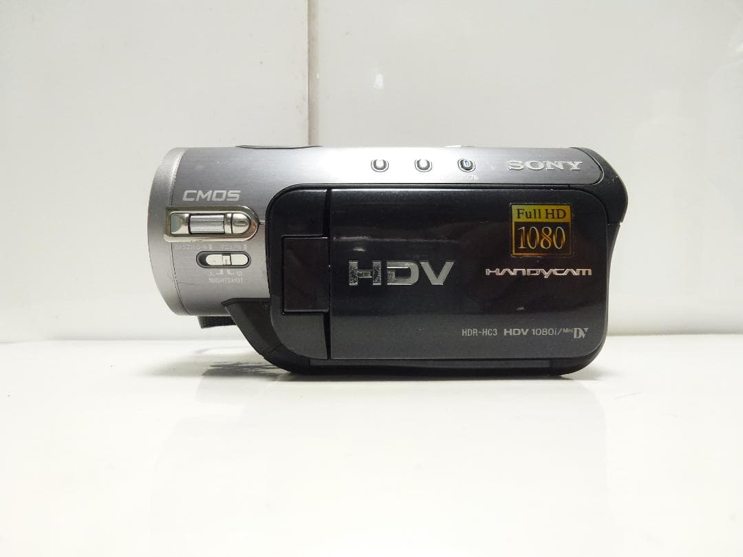 動作品　Mini DV　ソニーデジタルビデオカメラ　SONY HDR-HC3