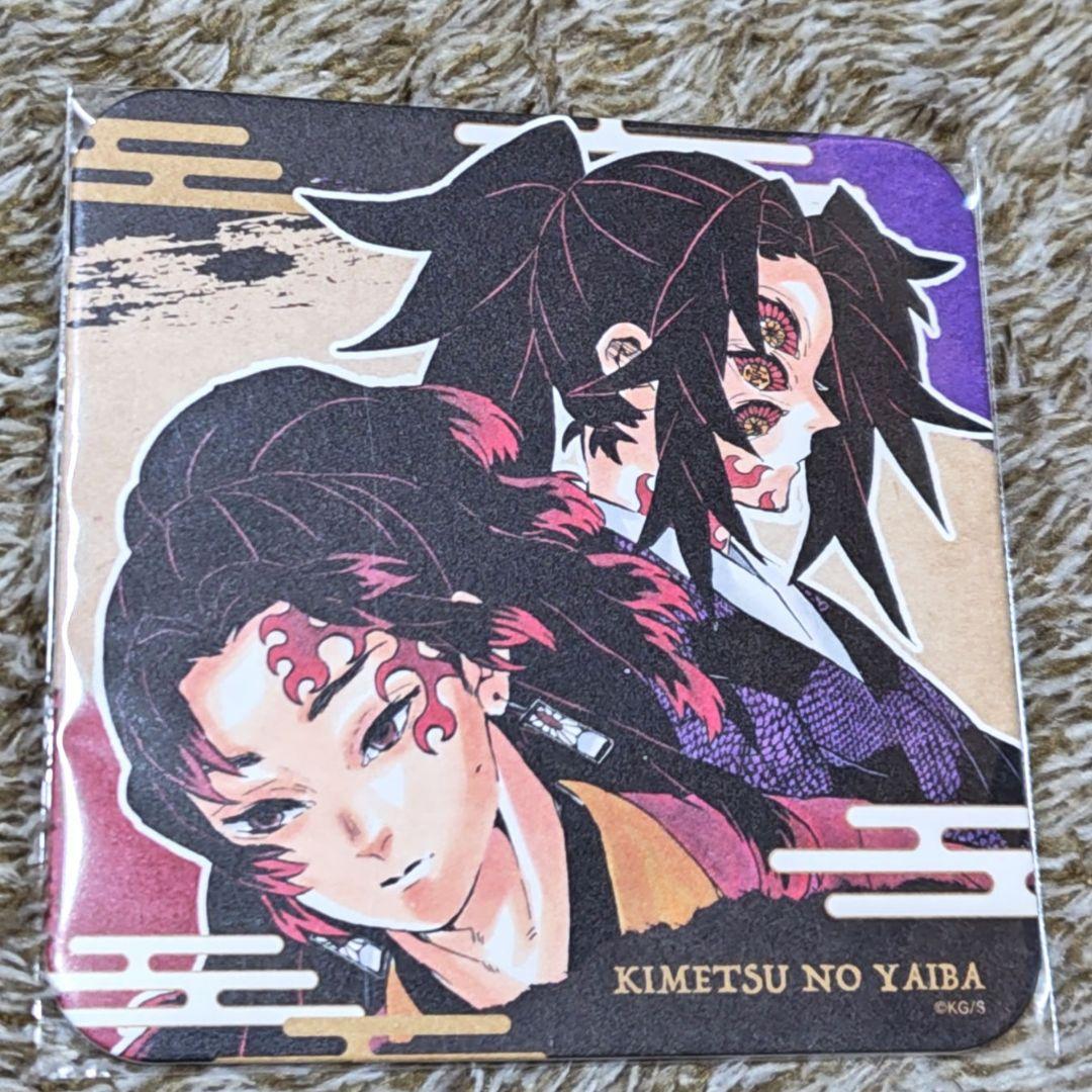 鬼滅の刃 アートコースター 黒死牟 縁壱 - メルカリ