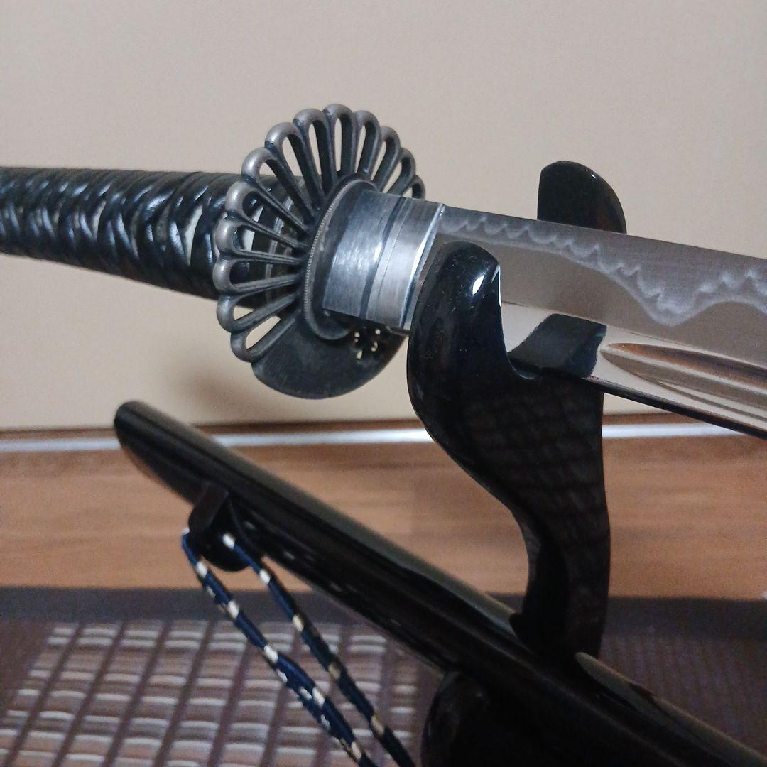 最上級高級居合刀　桜肥後真剣拵(模擬刀　模造刀)