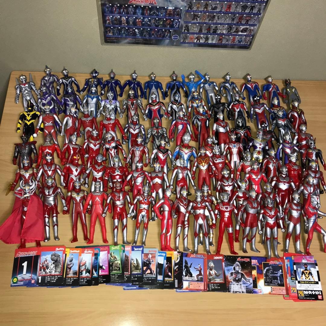 ウルトラマンソフビ 89体