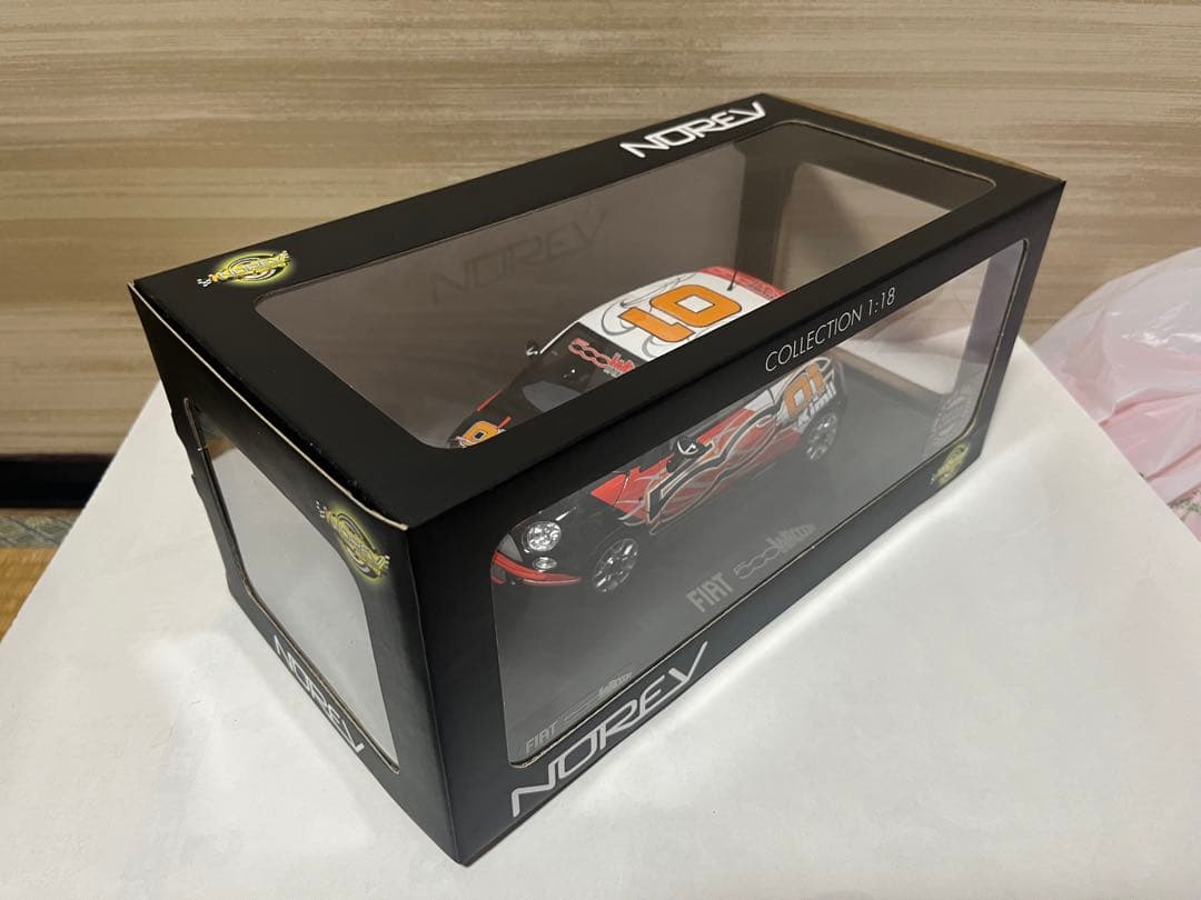 NOREV 1/18 Fiat 500 WROOOM ＃01 キミ・ライコネン