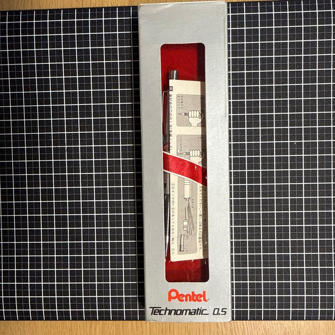 Pentel Technomatic 0.5 シャープペンシル本体(美品)