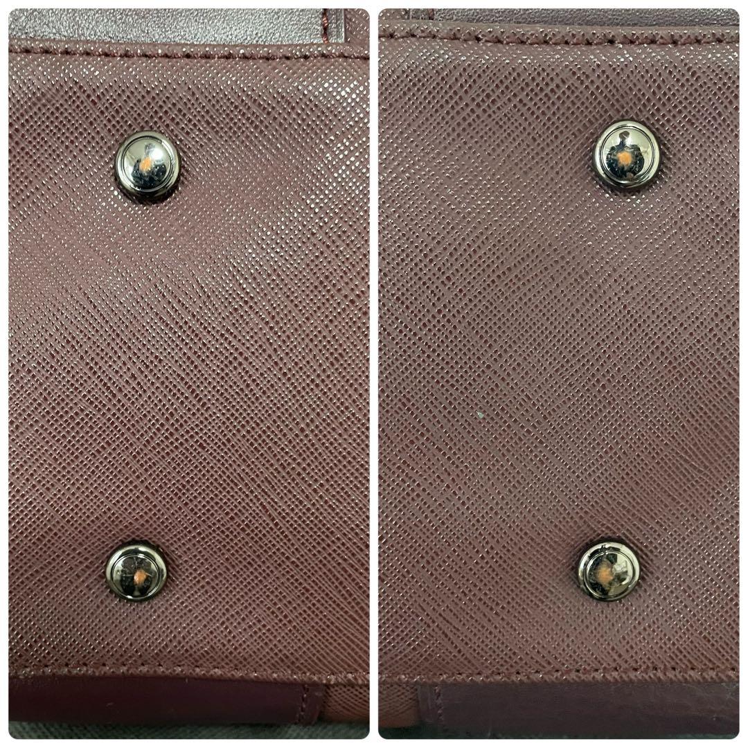 TUMI 2WAY トート レザー T-PASS搭載 PCケース付