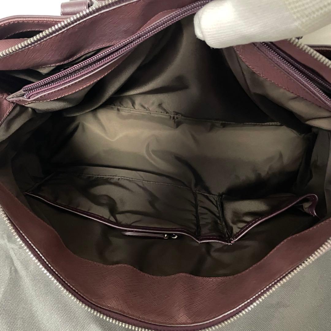 TUMI 2WAY トート レザー T-PASS搭載 PCケース付