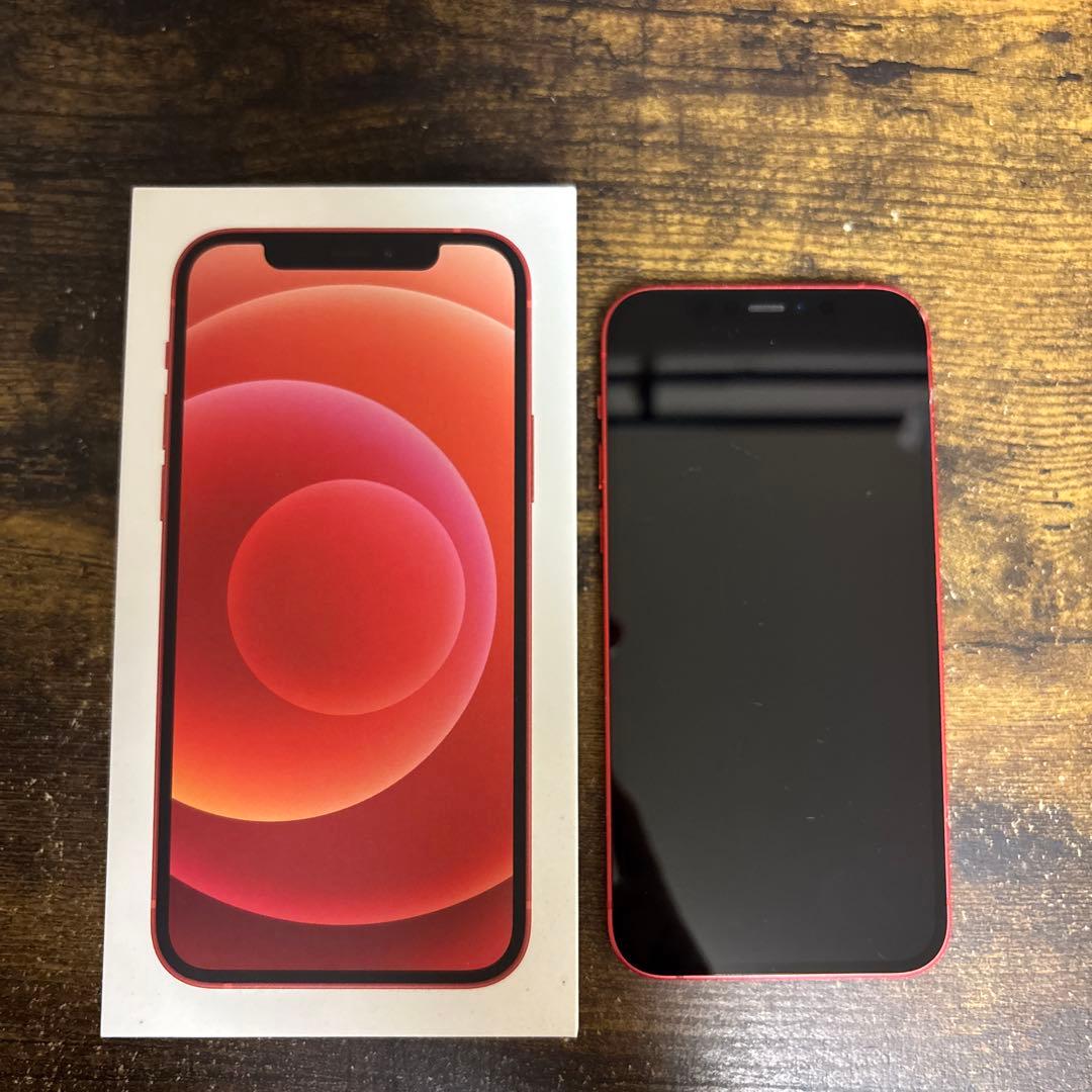 Apple iPhone 12 レッド64GB本体SIMフリー箱あり