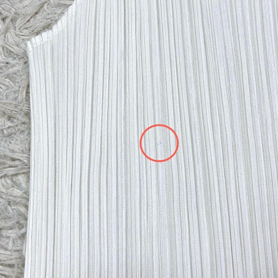 プリーツプリーズ ロング タンクトップ チュニック ワンピース 3 ホワイト 白