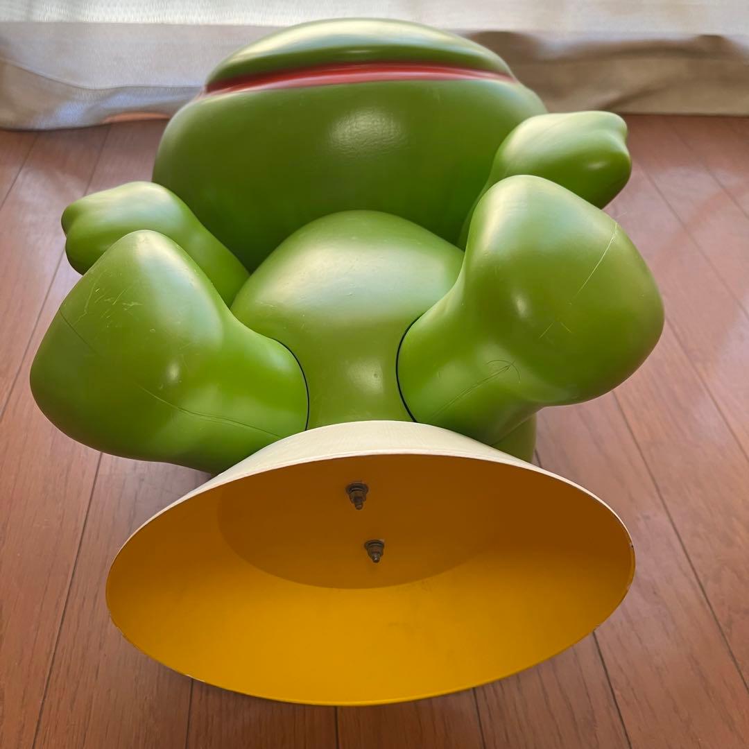 ケロちゃん コルゲンコーワ 2代目 店頭 宣伝用 カエル 薬局 昭和