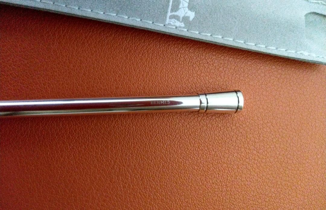 限界価格！ 美品！！ エルメス アジャンダ手帳用シルバー925ボールペン