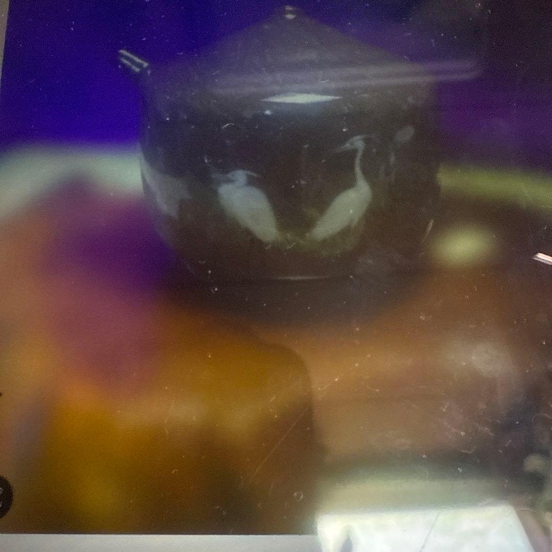 人気作家現川焼横石臥牛作水差し未使用共箱付き　長崎県無形文化財認定