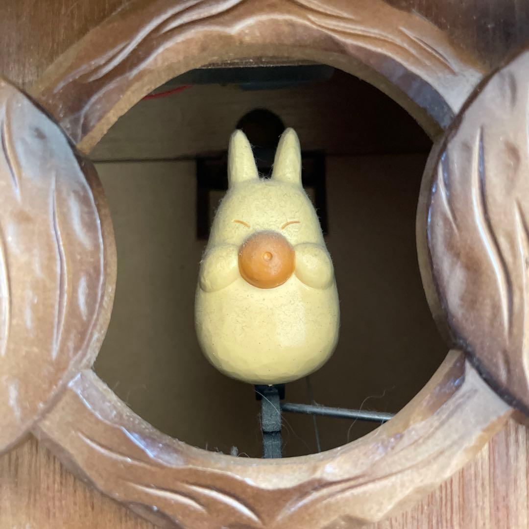 トトロ 木製掛け時計 カッコウ付き