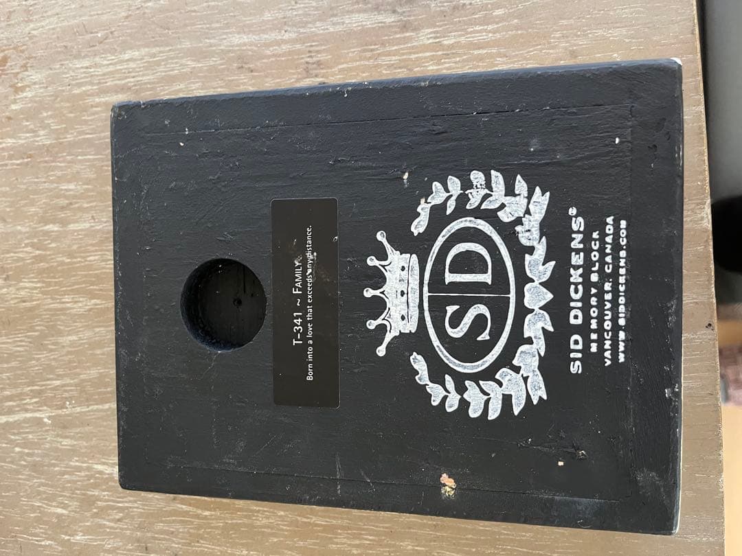 SID DICKENS メモリーブロック