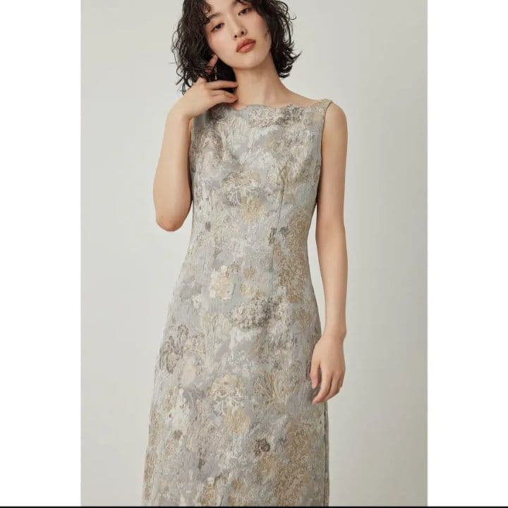 niana ニアナ ワンダリングジャガードドレス