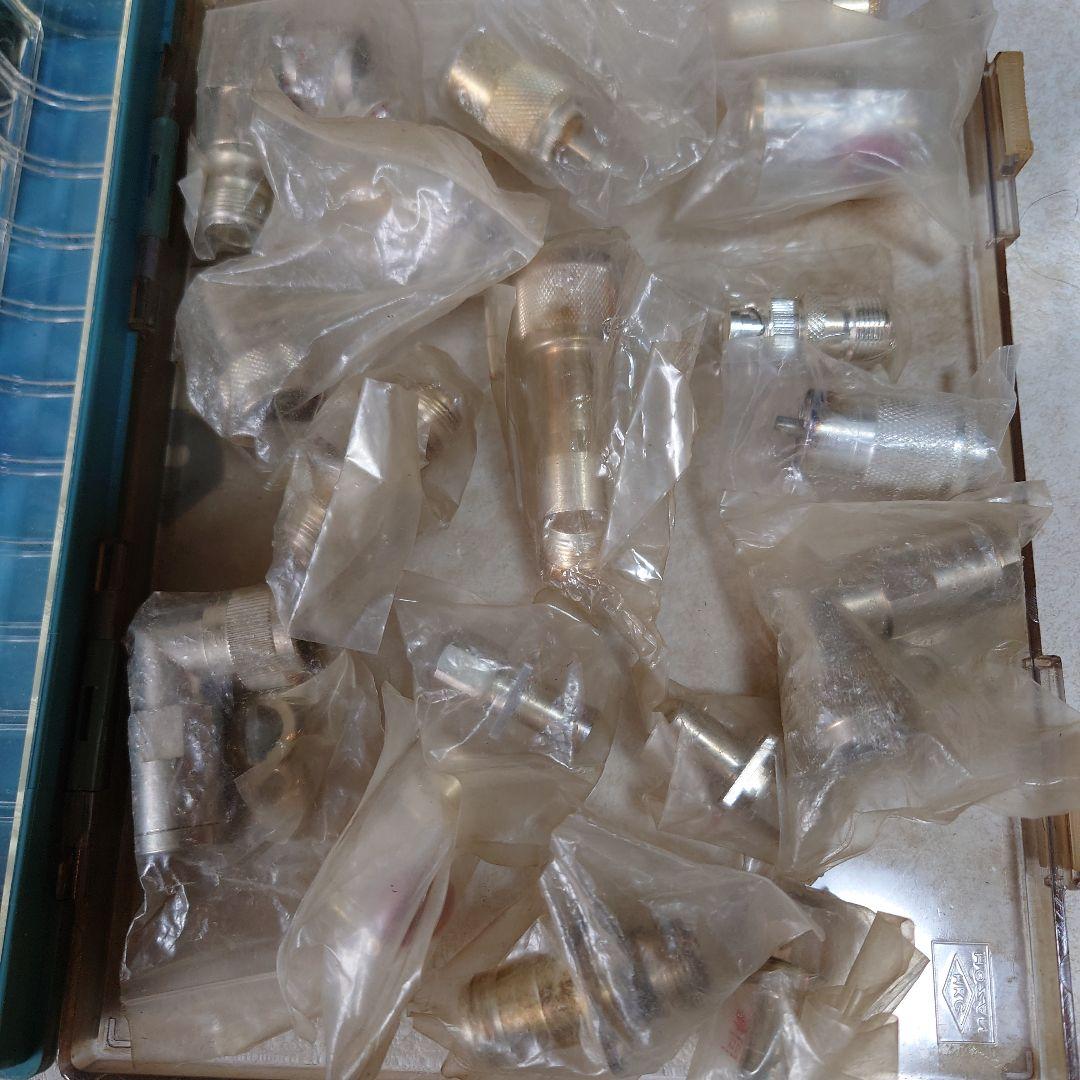 M型オスプラグ 同軸コネクタ メスコネクタ アンテナなどコネクター各種43個