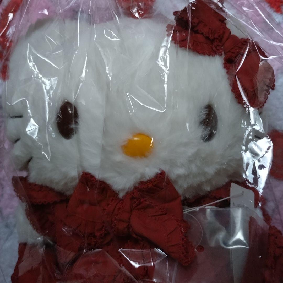 ♡ピンクハウス　ハローキティ　ぬいぐるみ♡ネコ耳フードワンピース