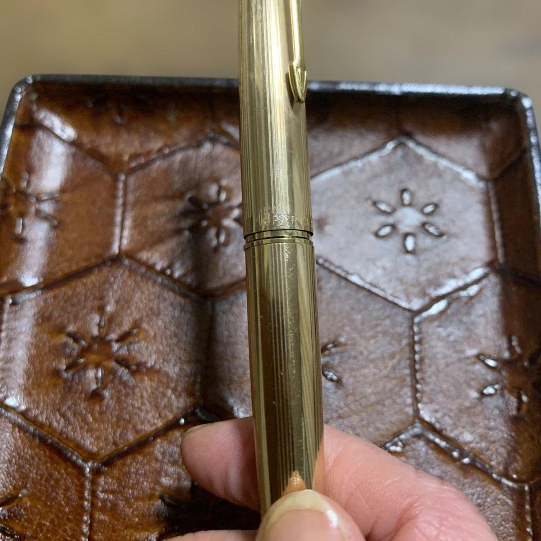 パーカー45 インシグニア 12K金張り 米国製　万年筆