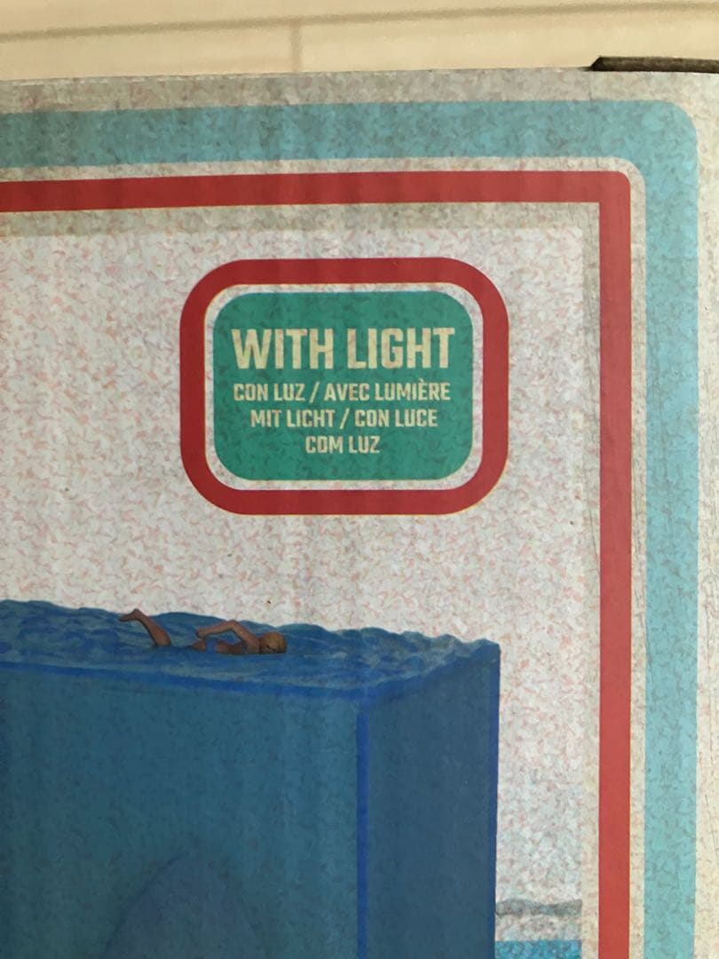 ジョーズ JAWS 映画ポスター ライトアップ PVC スタチュー 50th