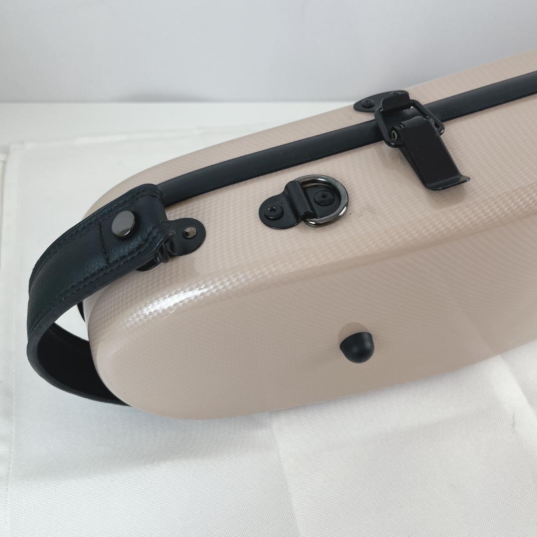 美品☘️ カーボンマック　バイオリンケース　4/4サイズ　ピンクベージュ