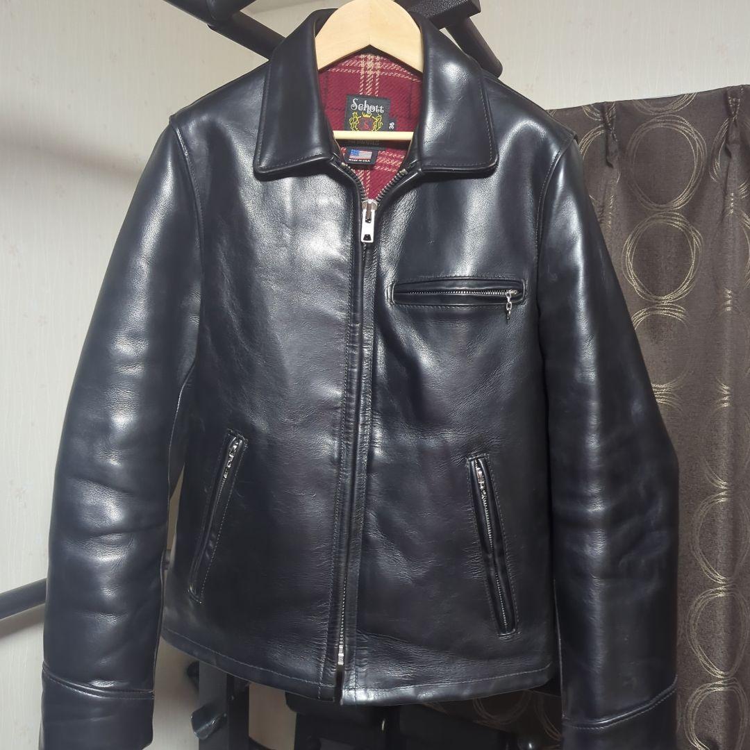 Schott 6103US Horween ショット ホーウィンレザージャケット - メルカリ