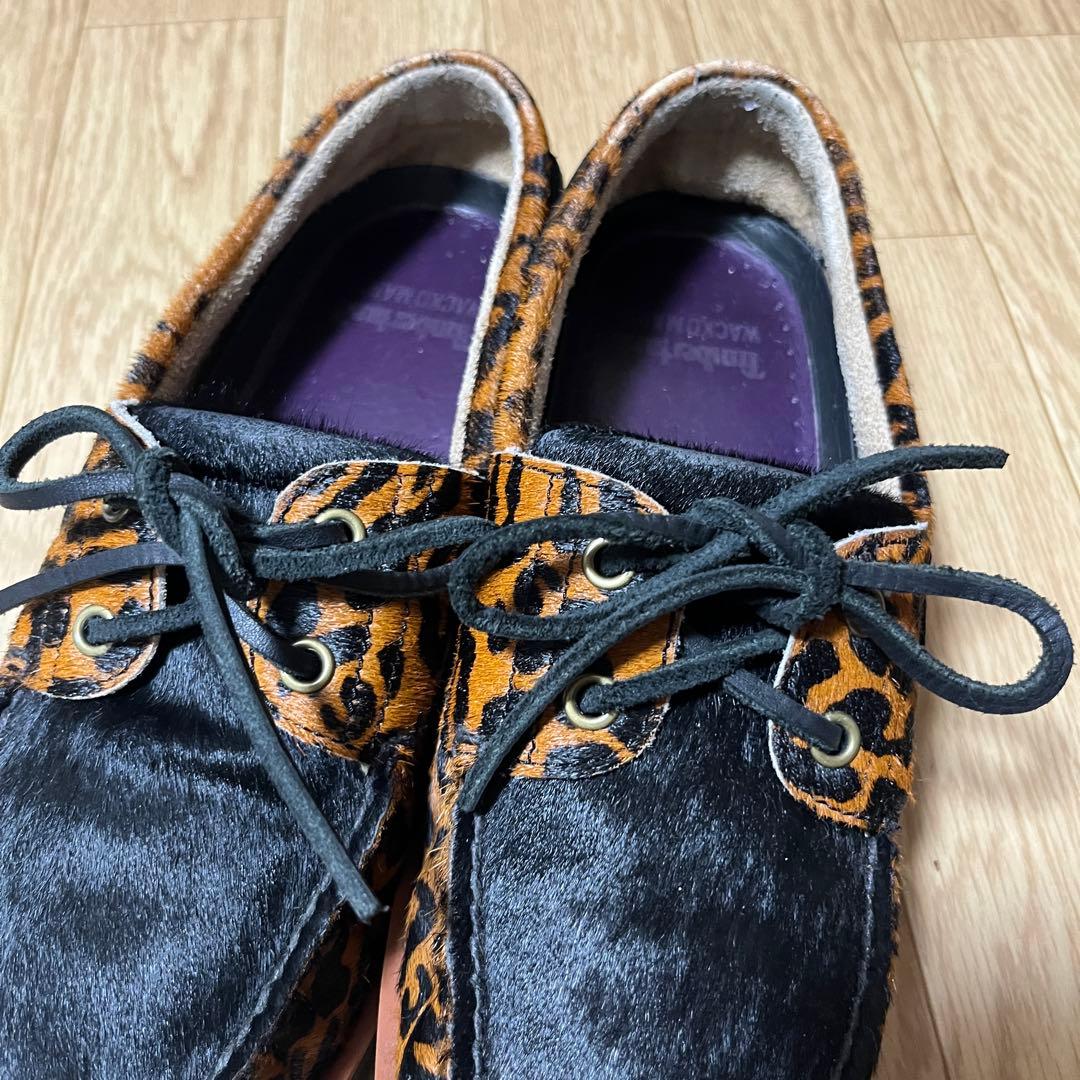 Timberland×WackoMaria ローファー 27.5cm レオパード