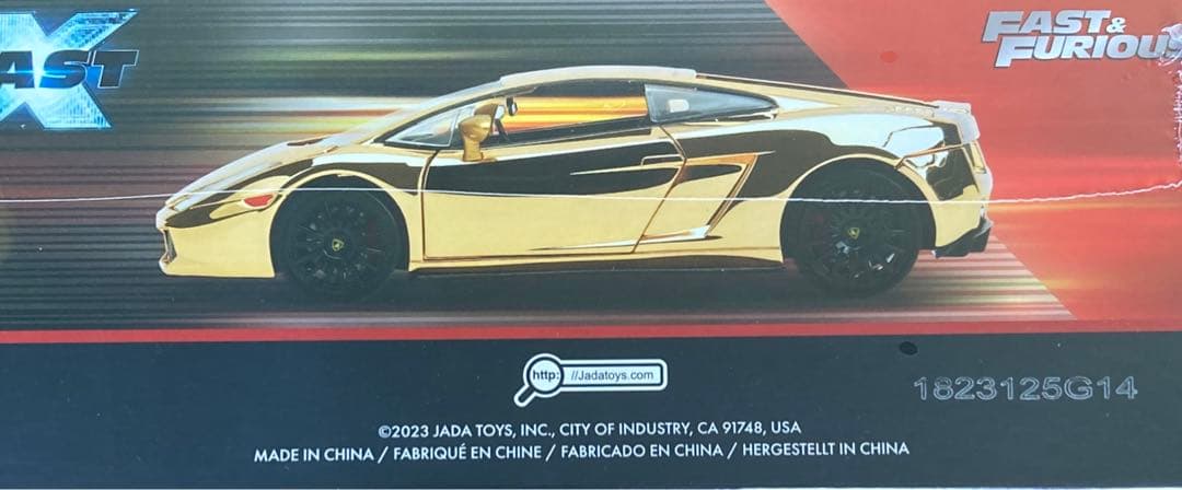 ワイルドスピード ゴールデンランボルギーニ ガヤルド 300台限定 300台