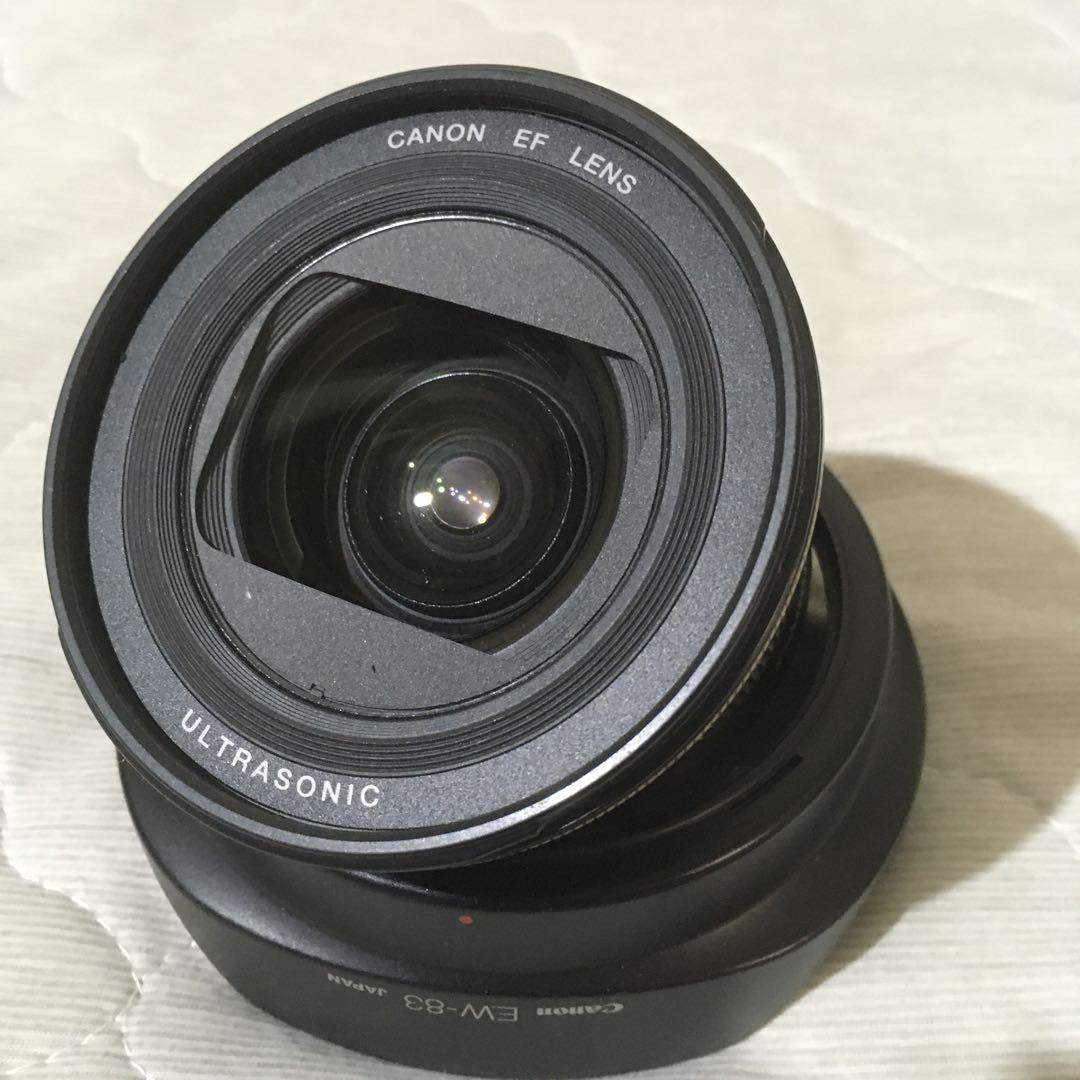 CANON EF 20-35mm F3.5-4.5 USM 動作品 別売フード付