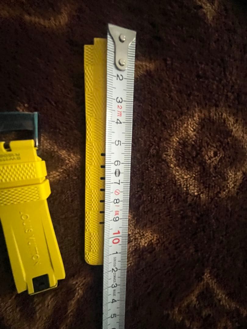 Louis Vuitton イエロー ラバーベルト