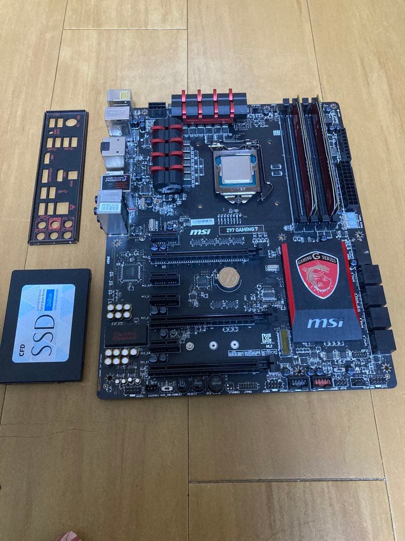 マザーボード i7-4790k MSI Z97 Gaming 7 RAM16GB SSD c1526ef54a1c2855645cb786bd06fd